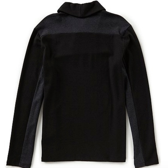 Calvin Klein Color Block Long-Sleeve Sweater - Picture 2 of 2